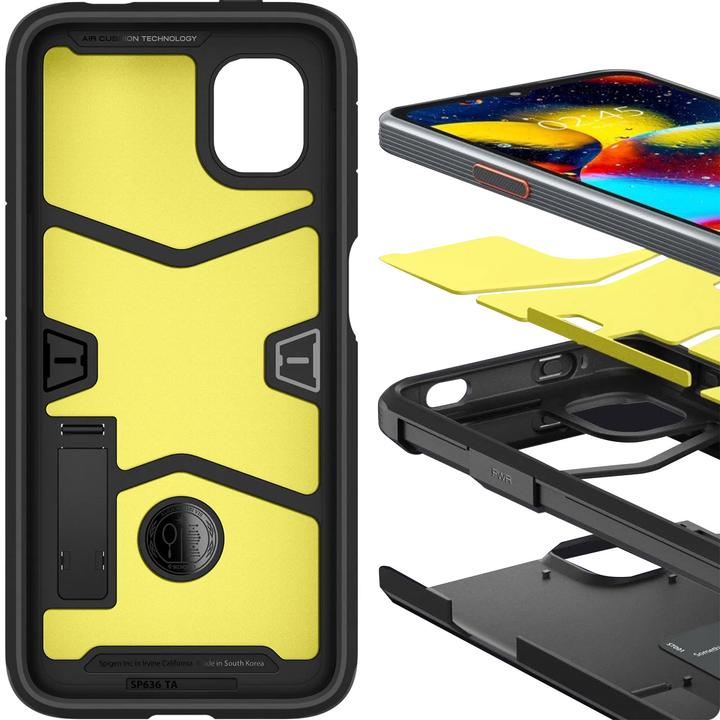 Productafbeelding Spigen TOUGH ARMOR GALAXY XCOVER 6 PRO Zwart (Samsung Galaxy XCover 6 Pro)