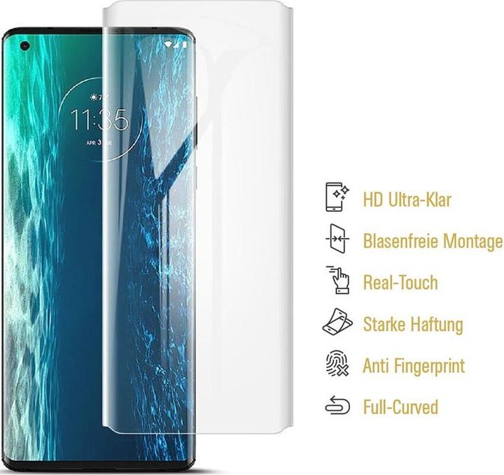Produktbild Protectorking 2x Premium Displayschutzfolie 3D KLAR (2 Stück, Motorola Moto E Plus)