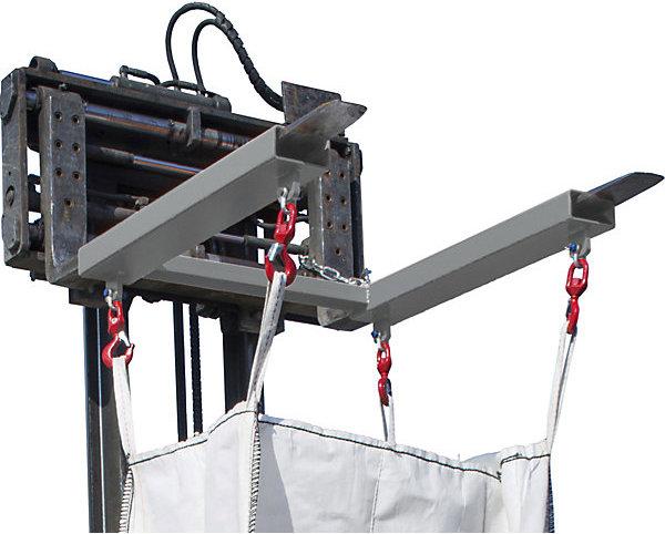 Image du produit eurokraft pro Palonnier pour sacs à gravats Big Bag, charge max. 1250 kg, gris souris RAL