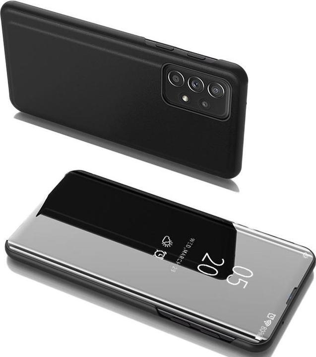 Actual product image Hurtel Clear View Case Flip Cover for Samsung Galaxy A53 5G black (Samsung Galaxy A53 5G)