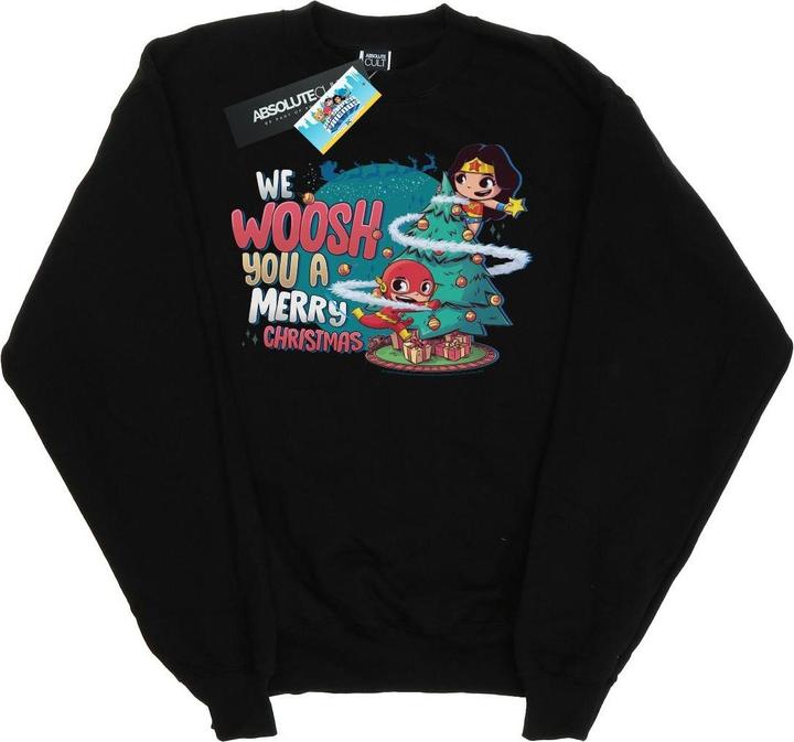 Super Friends We WHOOSH You A Merry Christmas Sweatshirt Mädchen