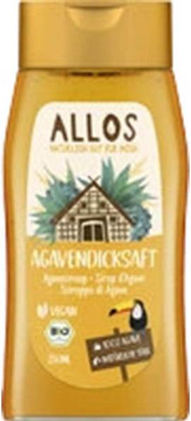 Actual product image Allos Agave syrup dispenser bottle organic (375 g)