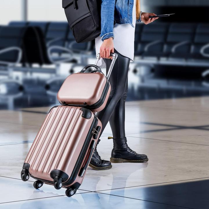 Actual product image Monzana Baseline suitcase set 4 pcs (89 l, Hand luggage (up to 50 litres), M (50 - 90l))