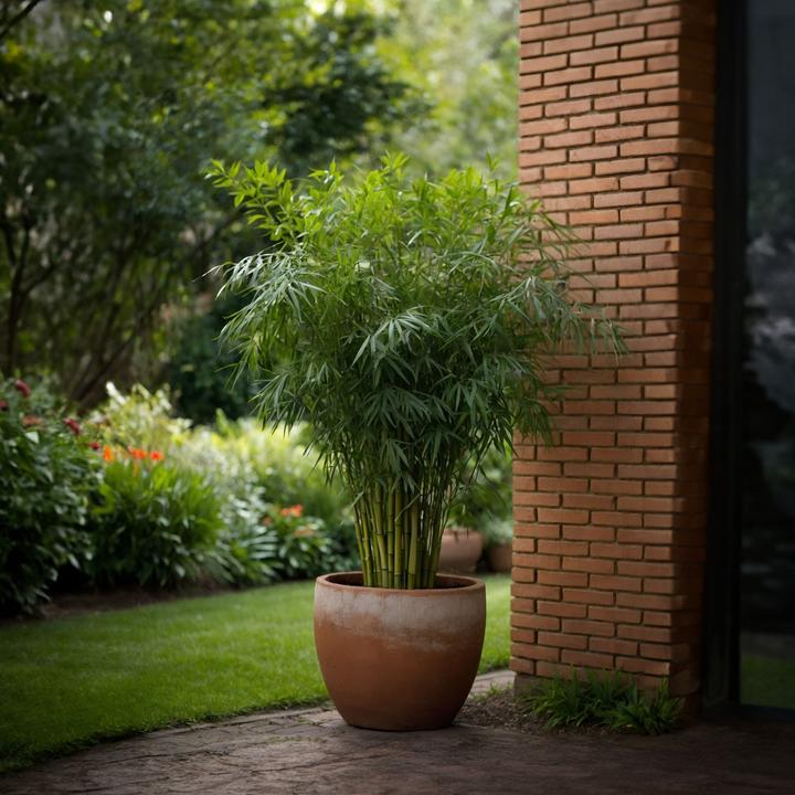 Produktbild Plant in a Box Fargesia rufa - 6er Set Schirmbambus (25 cm)