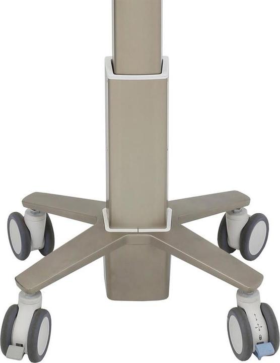 Productafbeelding Ergotron CareFit Slim - Trolley voor notebook - Aluminium - Wit, Warm Grijs - Schermgrootte