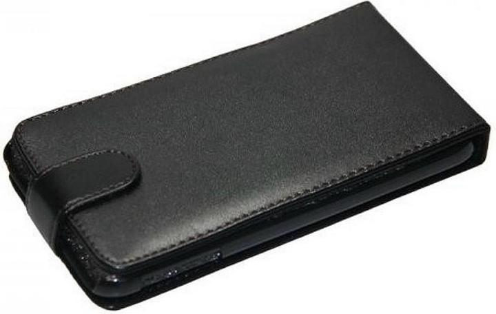 Produktbild König Design Tasche Flip für Samsung N7000 Galaxy Note schwarz (Samsung Galaxy N7000)