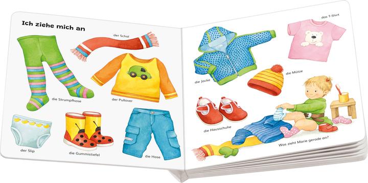 Actual product image Ravensburger My very first picture dictionary: With over 100 important first words for children aged 12 months (German)
