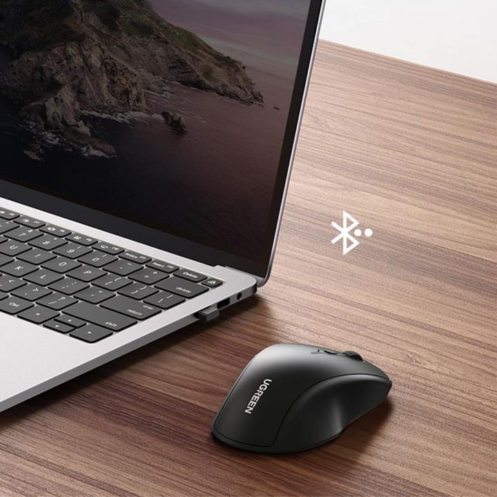 Image du produit Ugreen Souris sans fil MU101 2.4G+BT (Bleu) (Sans fil)