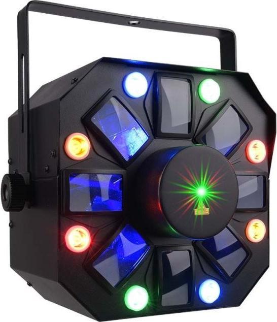 Light4Me OCTALED effetto luce discoteca RGBWA fiore (3 W, LED)