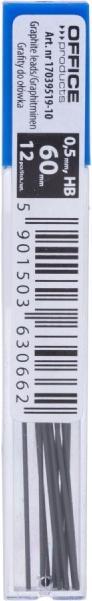Produktbild Office Products Druckbleistiftmine (Nachfülleinheit, Graphit, 0.50 mm)