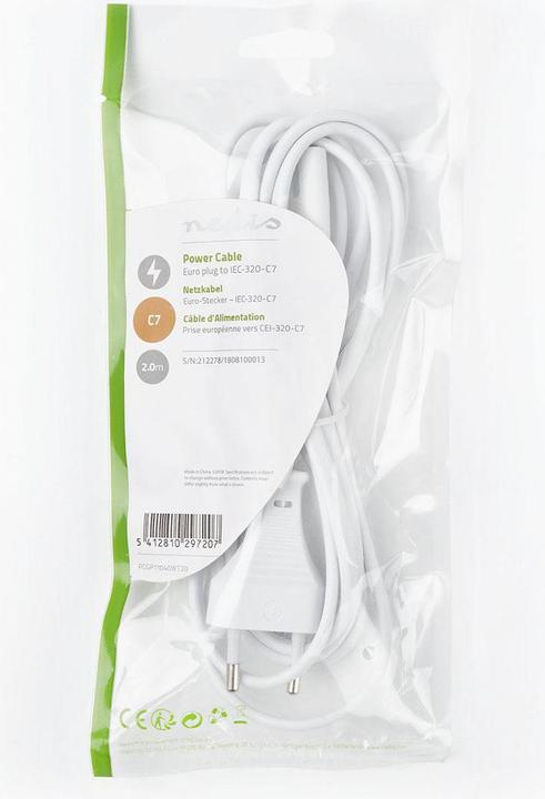 Actual product image Nedis Power cable IEC-320-C7 (2 m)