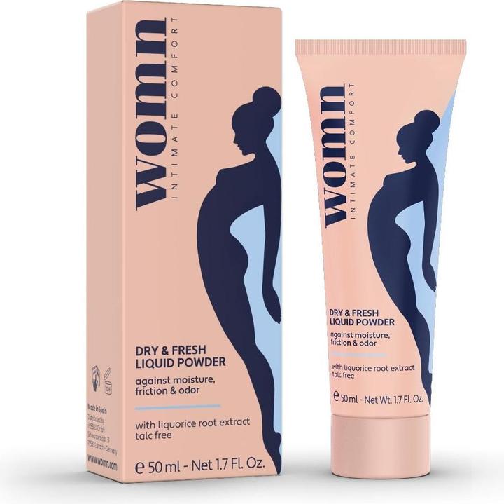 womn Körperpuder Dry and Fresh 50 ml (Körperpuder, 50 ml)
