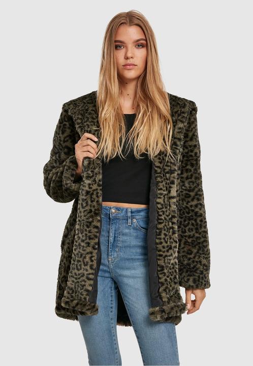 Produktbild Urban Classics Ladies Leo Teddy Coat (L)