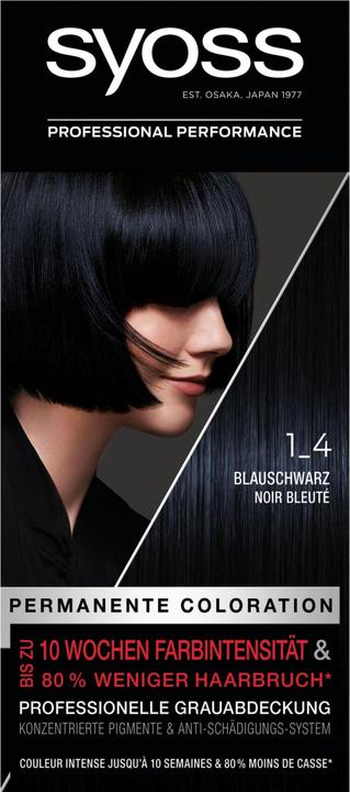 Image du produit Syoss Coloration permanente (1-4 Bleu-noir)