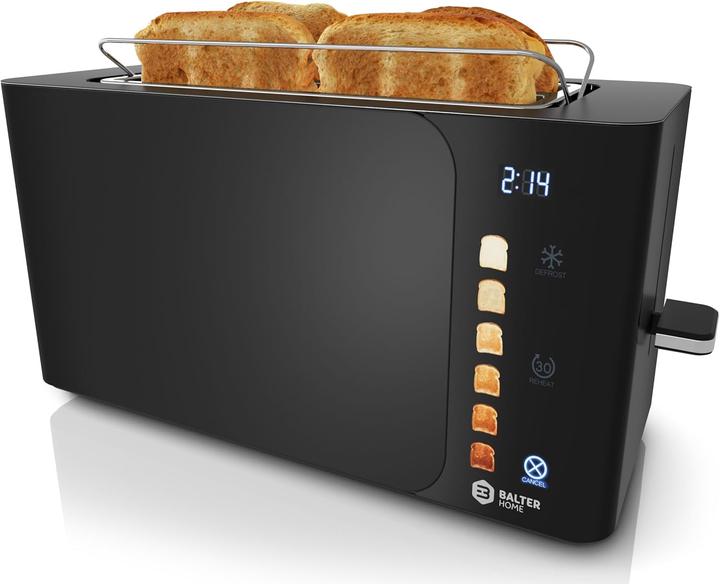Produktbild Balter Langschlitztoaster TS-44 mit Touch-Bedienung und LCD Display