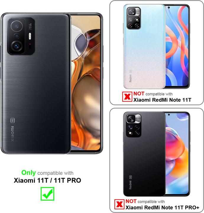 Produktbild Cadorabo TPU 360 Grad Case Hülle für Xiaomi 11T / 11T PRO (Xiaomi 11T)