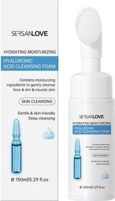 Sersanlove Face Wash Foam With Hyaluronic Acid 2% 150Ml (Schaum, 150 ml)