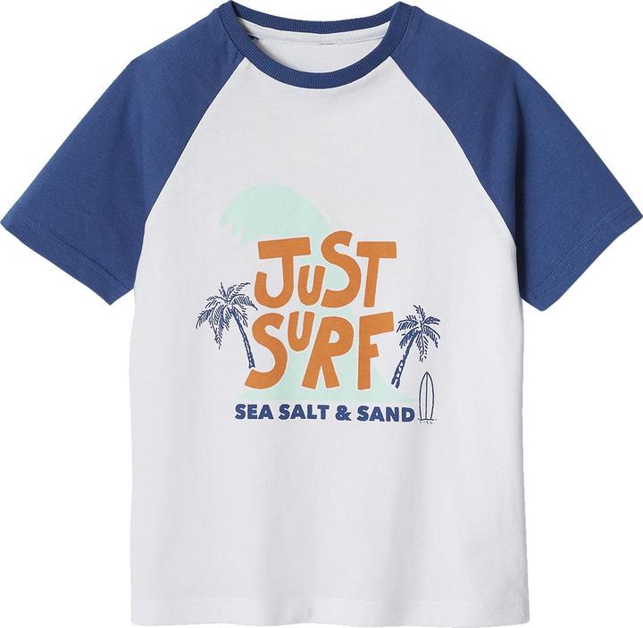 Vertbaudet Jungen T-Shirt mit Kontrastärmeln (86)