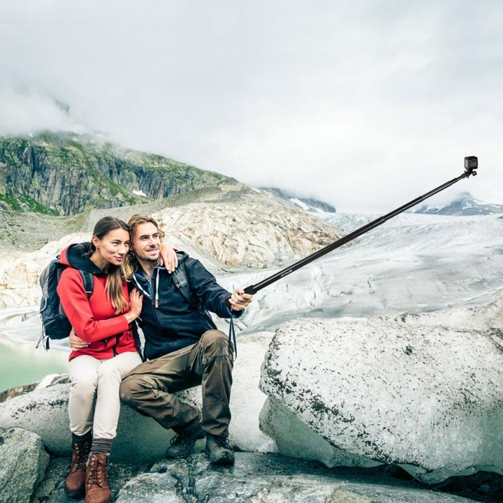 Actual product image Puluz 3 metre long telescopic selfie stick monopod