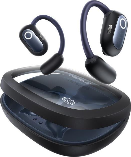 Produktbild Baseus Eli Fit Open- Ear Headset Drahtlose Konnektivität/Musik USB Typ-C Bluetooth Schwarz (7.50 h, Kabellos)