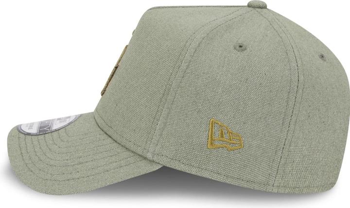 Actual product image New Era A-Frame Trucker Lin Cap - Los Angeles Dodgers olive (One size)