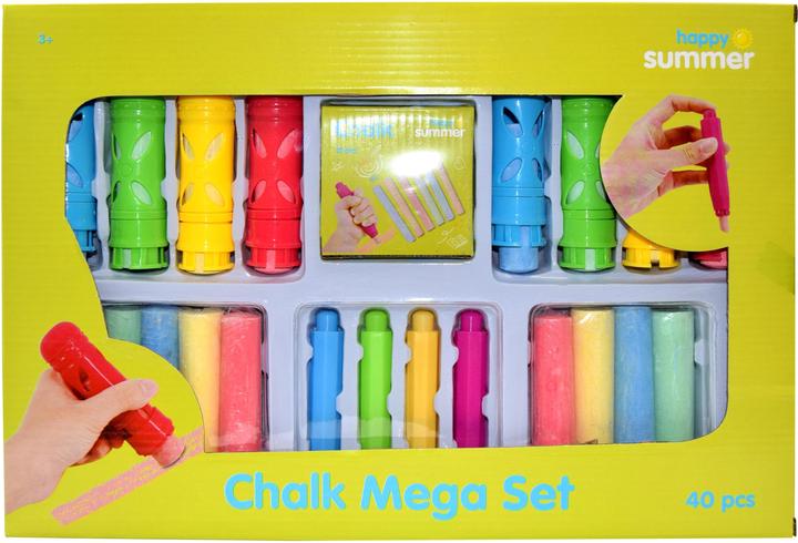 Image du produit Amo Toys HAPPY SUMMER - Chalk Mega Set 40 pcs. (303202) (40 x)
