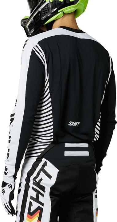 Produktbild Shift Jersey Black Lbl Targa Wht/Blk (L)