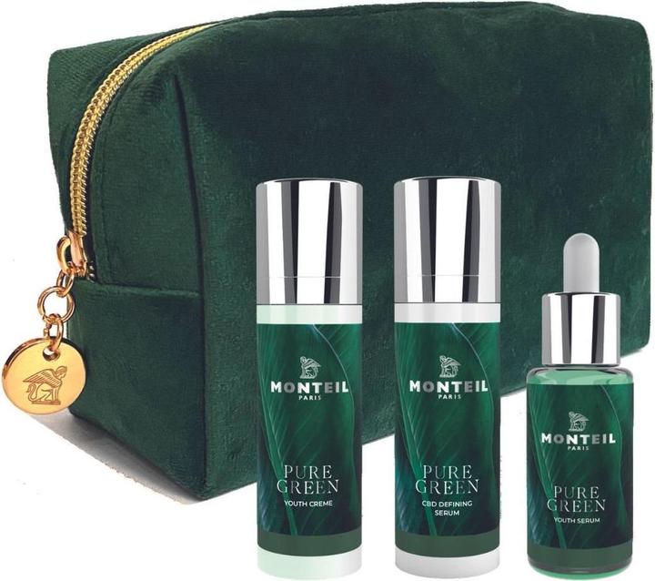 Monteil Pure-Green-Set 2023 Pure Green Youth Creme 50ml Ref. 251186 Pure Green Youth Serum 30ml Ref. (Gesichtspflege set)