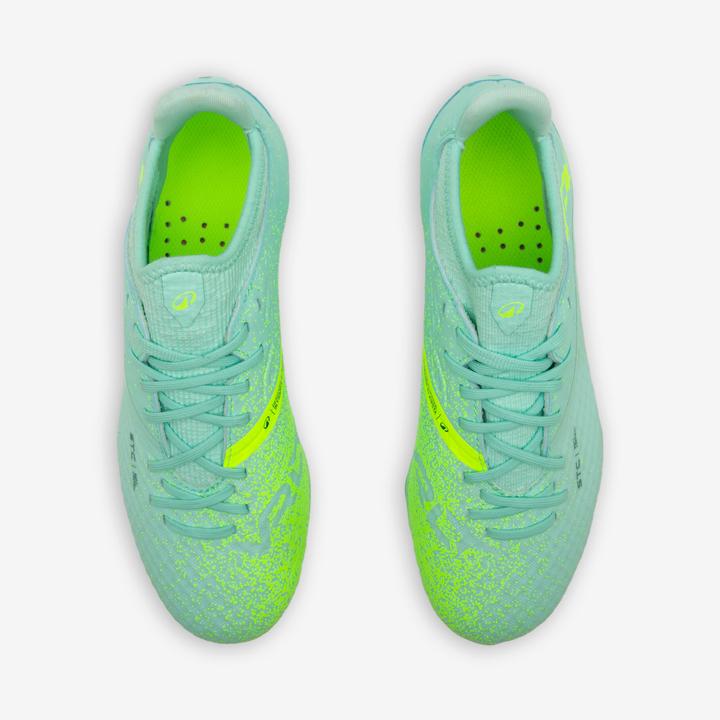 Image du produit Kipsta Chaussures de football enfant a lacets viralto iii fg vertes (33)