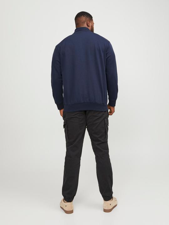 Actual product image Jack & Jones Single-coloured plus size sweatshirt (4XL)