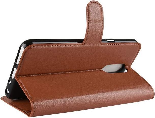 Actual product image MU Classic Litchi Leather Bookcover Series (LG Stylo 4, LG Q Stylus)