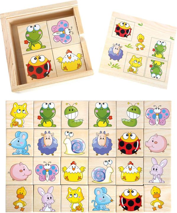 Produktbild Bino Memory Tiere