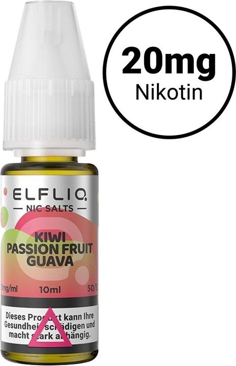 Actual product image Elfbar Elfliq (Kiwi, Passion fruit)