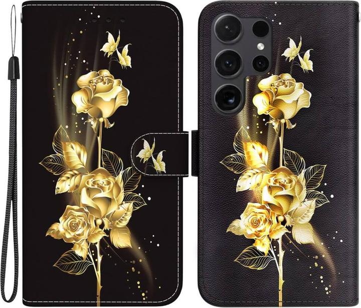 Produktbild Cover-Discount Galaxy S25 Ultra - Tasche Hülle mit Blüten Motiv (Samsung Galaxy S25 Ultra)