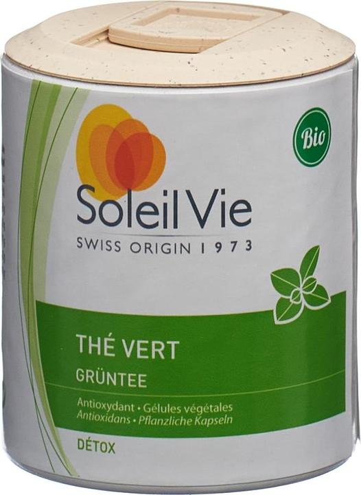 Produktbild Soleil Vie Bio Grüntee Kapseln (100 Stk) (100 Stück, Kapseln, 74 g)