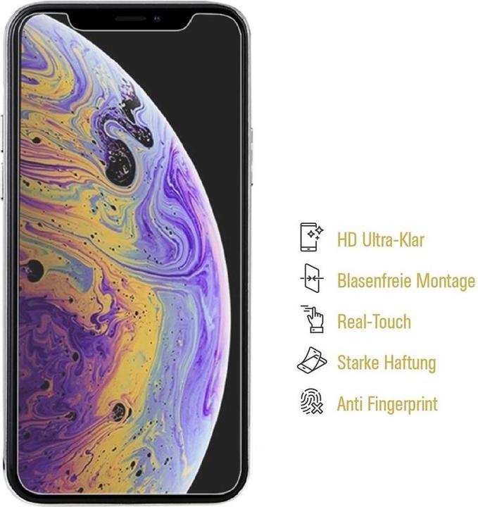 Actual product image Protectorking 3x premium screen protector 3D CLEAR (1 Piece, Apple iPhone X)
