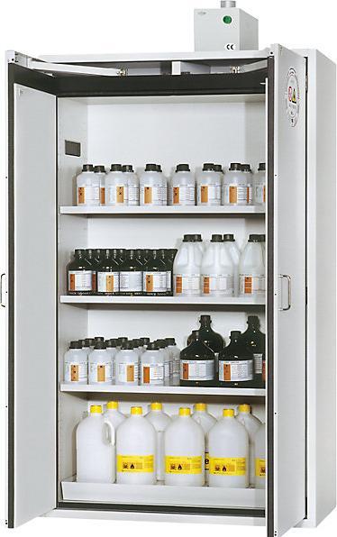 Produktbild asecos Gefahrstoffschrank Typ 90, feuerbeständig (120 cm, 196.80 cm)