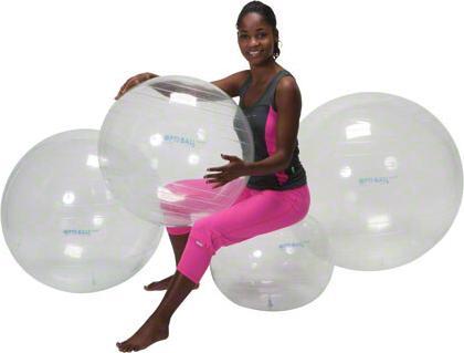 Produktbild Sport 2000 GYMNIC Gymnastikball 75 cm transparent Grösse: 75 (75 cm)