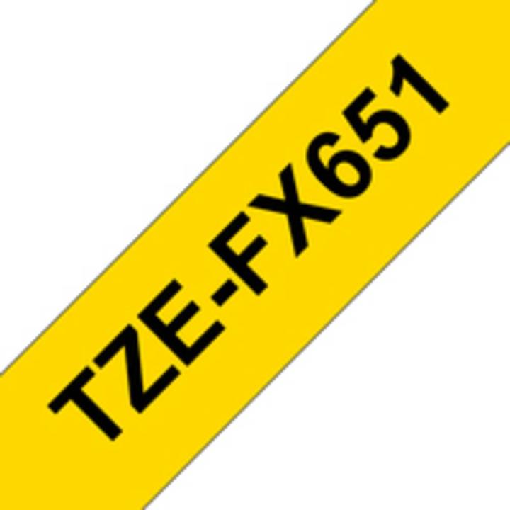 Produktbild Brother Tze-Fx651 (2.40 cm, Gelb)