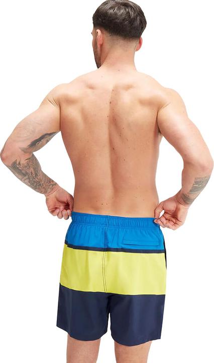 Actual product image Speedo Mens Redondo Edge Colour Block Swim Shorts (M)