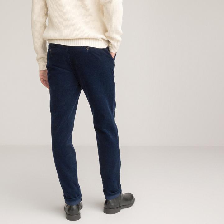Actual product image La Redoute Collections Stretch corduroy chinos (46)