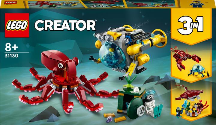 Actual product image LEGO Sunken Treasure Mission 31130 (31130, LEGO Creator 3-in-1)