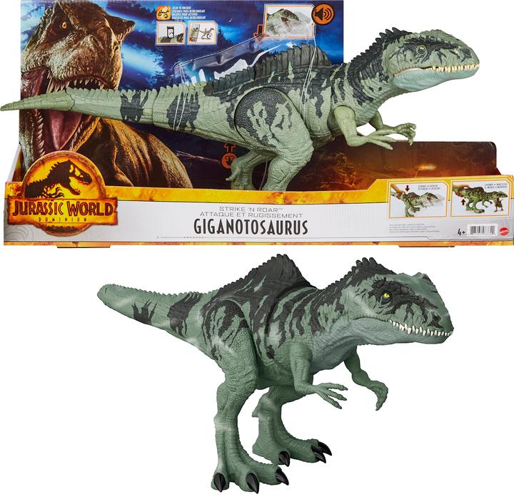 Image du produit Jurassic World Strike N' Roar Giganotosaurus