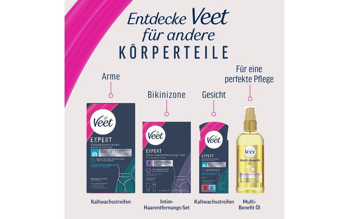 Immagine prodotto Veet Olio per il corpo Multi Benefit 100 ml (100 ml, 1 x, 113 g)