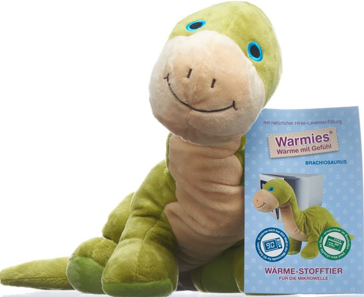 Actual product image Warmies Branchiosauraus