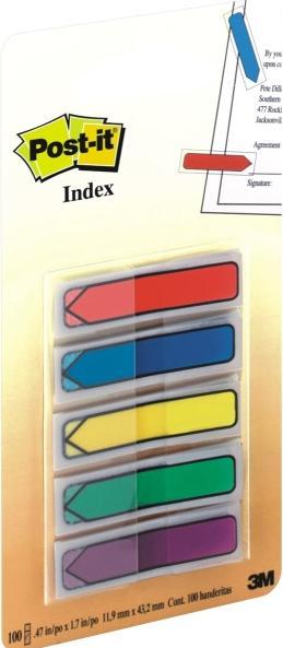 Actual product image Post-it Index Arrow Dispenser (11.9 x 43.2 mm)
