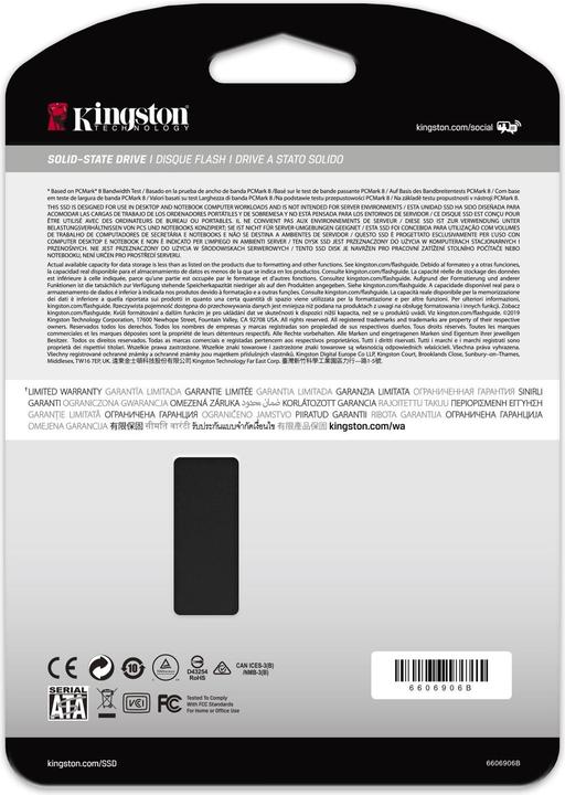 Image du produit Kingston KC600 (512 Go, 2.5")