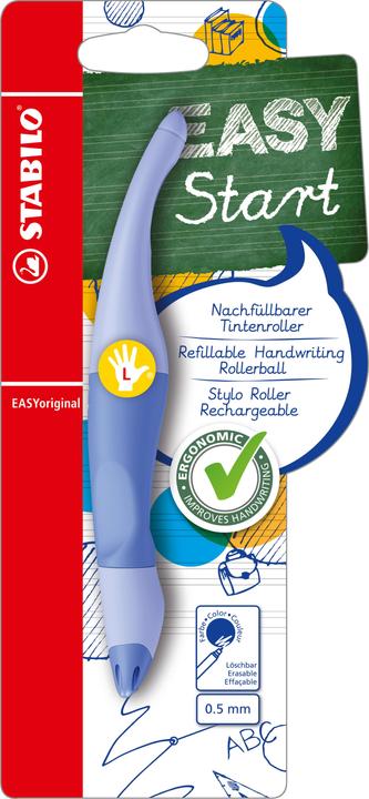 STABILO EASYoriginal Pastel rollerball voor linkshandigen (Pastelblauw, 1 x)