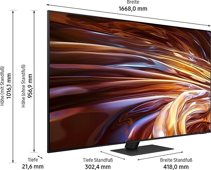 Immagine prodotto Samsung QN95D 75 pollici QLED Smart TV 75QN95DAT (2024) (75", QN95D, NeoQLED, 4K, 2024)