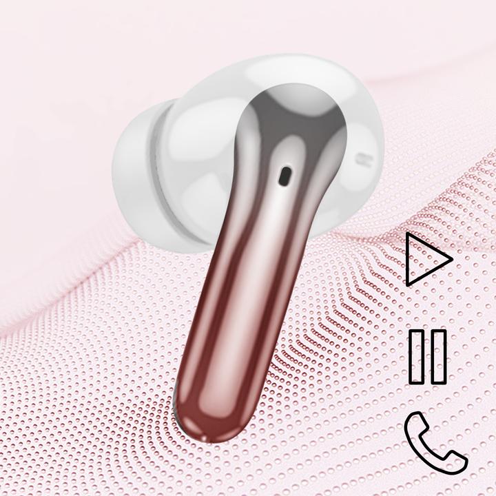 Immagine prodotto Hoco Cuffie Bluetooth effetto cromo (ANC, 7 h, Senza fili)